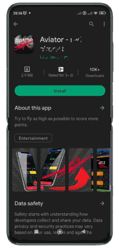  Aviator app Google Play