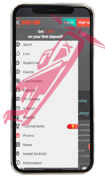 Pin up casino app