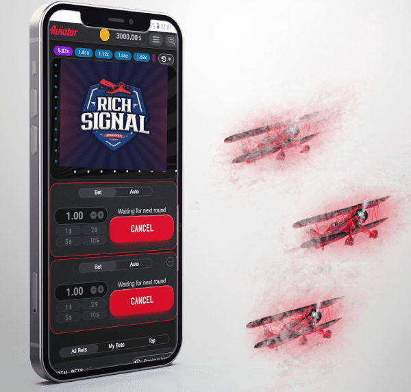 aviator signal on mobile